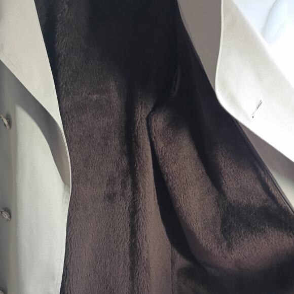 Vintage Botany Weathertopper Trench Coat 44L USA Removable Liner Classic Mens - Picture 6 of 14